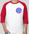 Shirt baseball avec nouveaux logos devant et derrière 