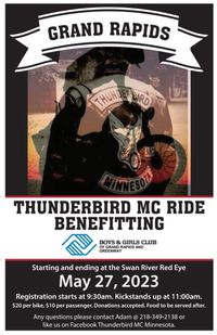Thunderbird MC ride benefitting the boys and girls club