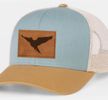 Word Bird Leather Patch Hat