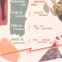 Oakridge Ave. LIVE @ Silence Sounds // GUELPH // with Jump Moon, Black Budget, & Moore Avenue