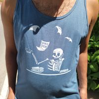 Unisex "Work Sucks" Summer Tanktop