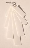 White Tile Earring 