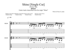 Guitar Tab - Shine [Single Cut]