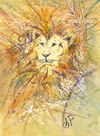 Lion of Judah (Original Watercolor)