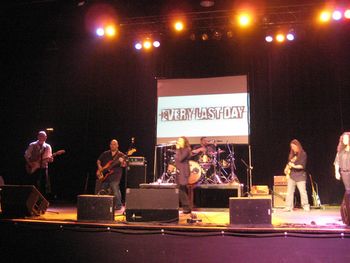 Jamming with the band Every Last Day at the Majestic Theater in Detroit!
