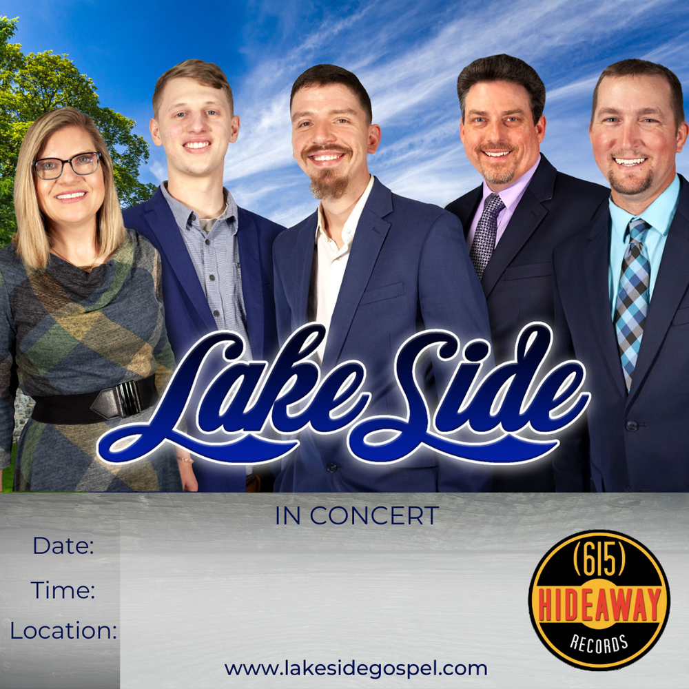 LakeSide Concert Poster