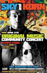 POSTPONED - Sky & Korn Original Music Community Concert