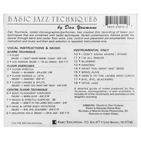 KIM3015DL Basic Jazz Techniques by Dan Youman by Kimbo Children's Music