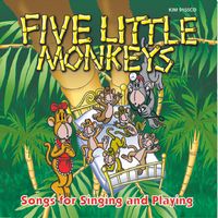 KIM9155CD Five Little Monkeys by Kimbo Educational