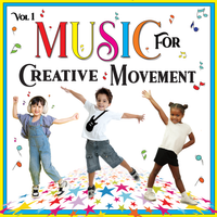 KIM6070DL Music for Creative Movement, Vol. 1 by Kimbo Children's Music