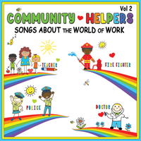 KIM8059DL Community Helpers: Songs About the World of Work, Vol. 2 by Kimbo Children's Music