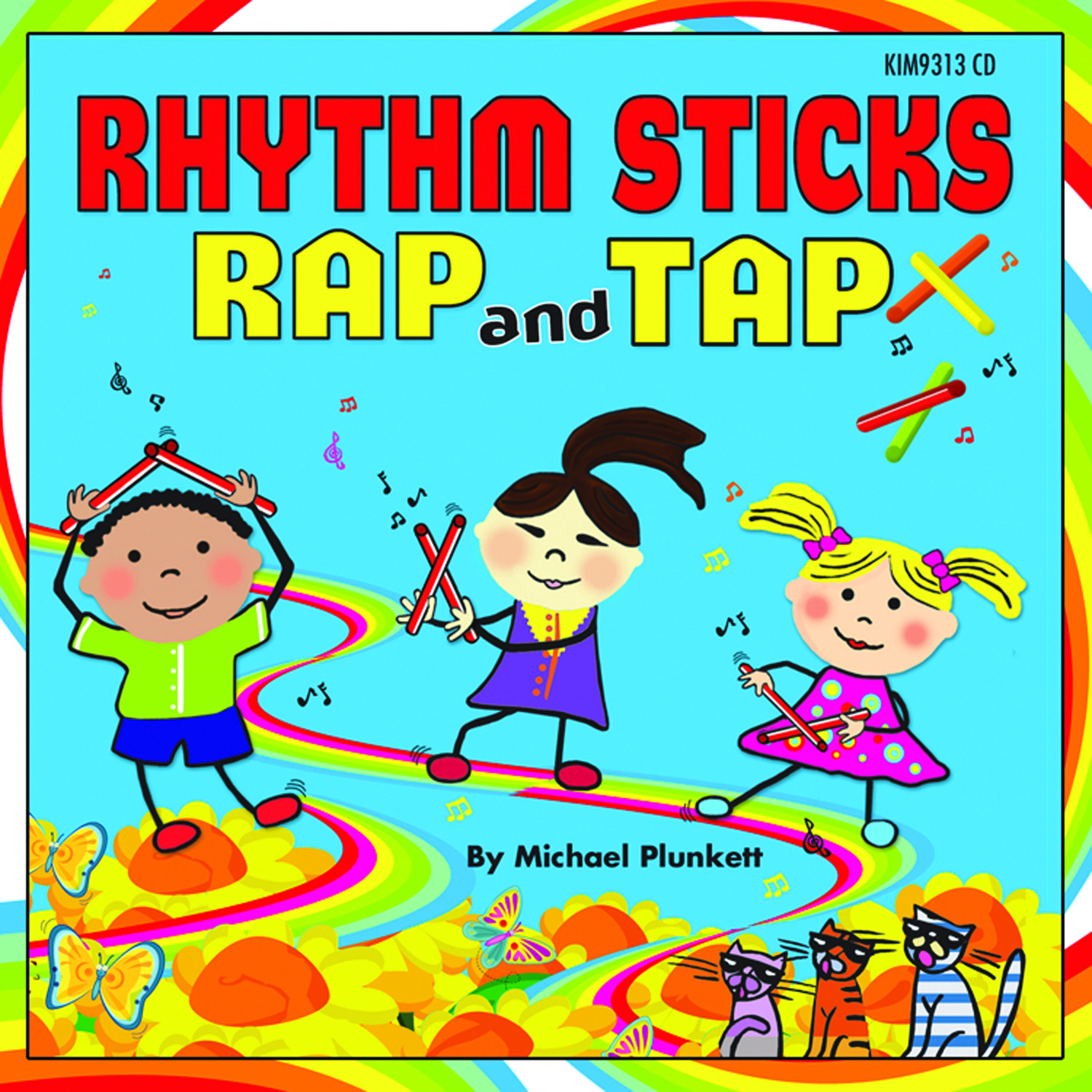 KIM9313 Rhythm Sticks Rap and Tap