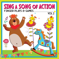 KIM3070CD Sing a Song of Action: Finger Plays and Games, Vol. 2 by Kimbo Educational