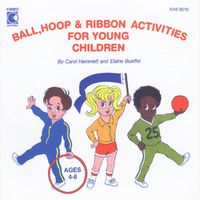 KIM8016CD Ball, Hoop, & Ribbon Activities by Kimbo Educational