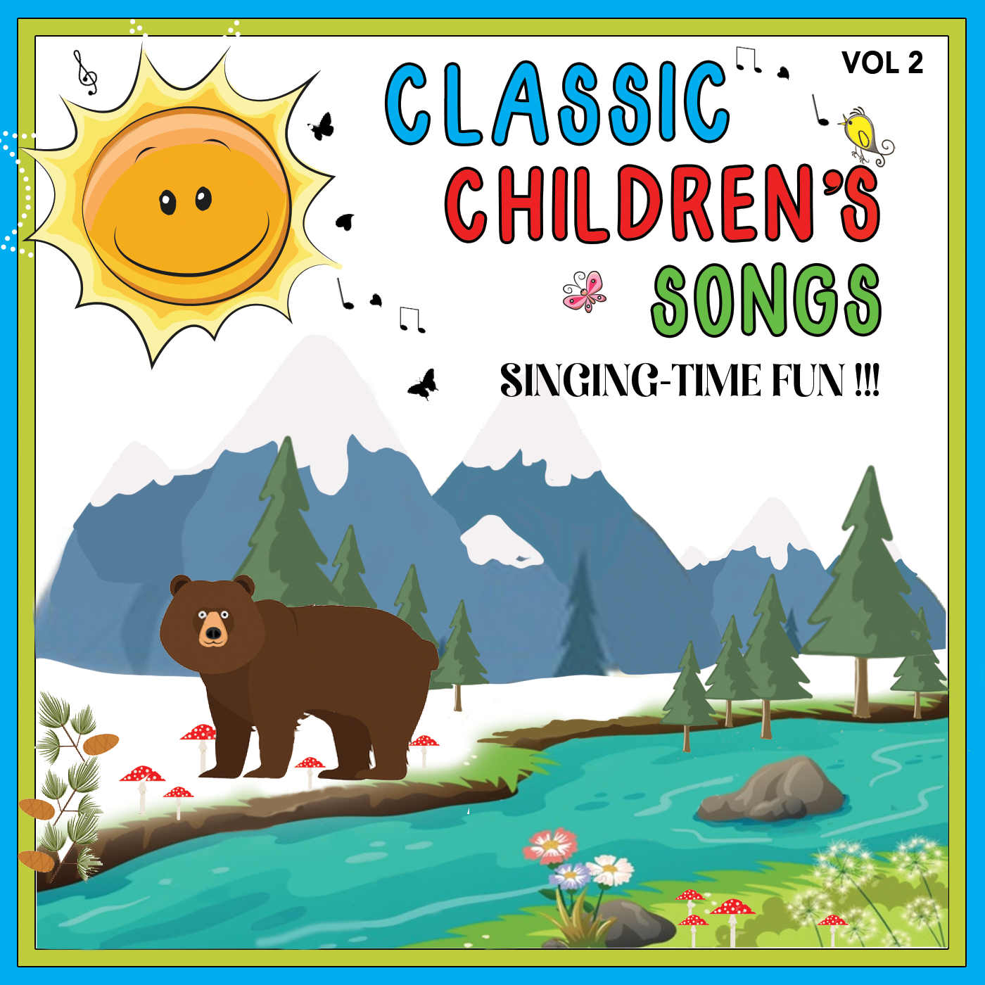 KIM9334DL Classic Children's Songs: Singing-Time Fun!!! Vol. 2