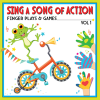 KIM3060CD Sing a Song of Action: Finger Plays and Games, Vol. 1 by Kimbo Educational