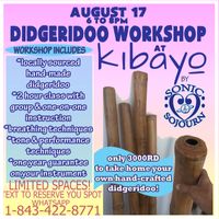 Didgeridoo Workshop at Kibayo