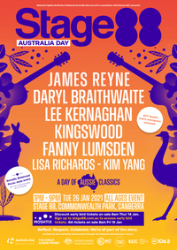 Australia Day Concert at Stage 88, Canberra