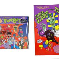 "Funklore" the album (CD) & "Super Psychic Kitty Meets the Mummified Pharaoh" the comic book