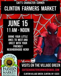 Friendly Neighborhood Hero - Visits on the Village Green
