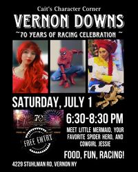 Meet and Greets at Vernon Downs 70th Anniversary 