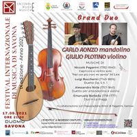 Gran Duo: Carlo Aonzo mandolino - Giulio Plotino violino