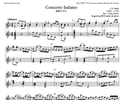 Johann Sebastian Bach - Concerto italiano BWV 971 - Mandolino e Chitarra