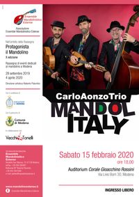 Carlo Aonzo Trio - Mandolitaly