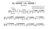 Costantino Bertucci - Al Mare! Al Mare! (Barcarola) - Mandolino solo