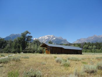 hiking in the Tetons
