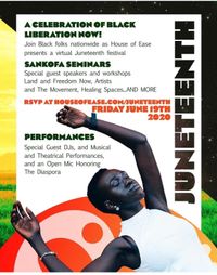 Juneteenth Open Mic Festival 2020
