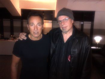 2012 with Bruce Springsteen, Boston Garden
