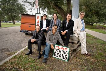 Creole String Beans L to R: front row: Bryan Barry, Rick Olivier, back row: Brian Rini, Travis Blotsky, Derek Huston, Rob Savoy
