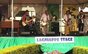 Rockin' the Lagniappe Stage!
