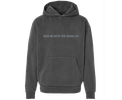 "Kiss Me With The Radio On" Embroidered Hoodie