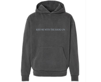 "Kiss Me With The Radio On" Embroidered Hoodie