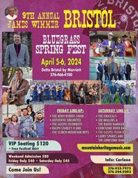 Larry Sparks @ James Wimmer Bristol Bluegrass Spring Fest
