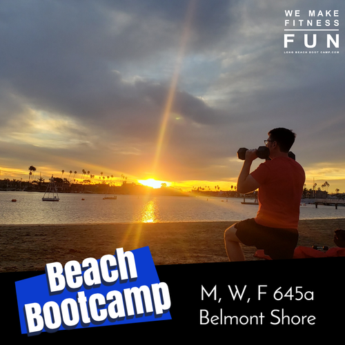long beach boot camp group exercise fitness personal training outdoors best bootcamp not a gym