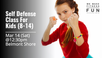 Self Defense Class For Kids (age 8-14)