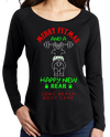 Ladies Special Holiday Edition Long Sleeve (black)