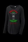 Ladies Special Holiday Edition Long Sleeve (black)