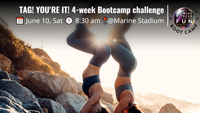 TAG! YOU'RE IT! 4-week Bootcamp challenge