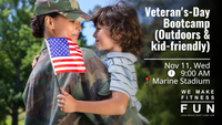 Veteran's Day Bootcamp (Outdoors & kid-friendly)
