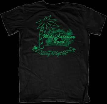  Palm Tree T-ShirtBlack 100% Cotton S,M,L,XL,XLtall,2X 2Xtall,3X,3Xtall
