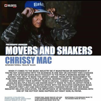 CHRISSY MAC, MUSIC BUSINESS EXECUTIVE, EIMG, VALIDATED MAGAZINE