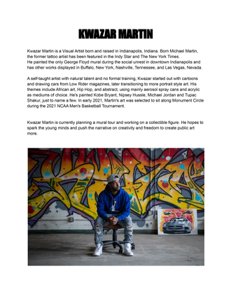 Kwazar Martin, Biography