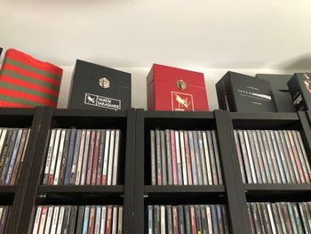 Top of the Wall of CDs
