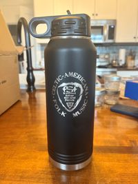 32 oz Water Bottle (Black)