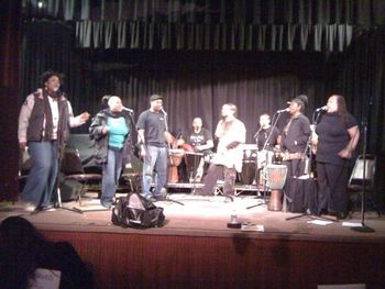 1st show with Linda Tillery and the Cultural Heritage Choir 2011
