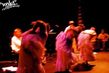 Dancers from Aguacero @ Encuentro Popular 2009
